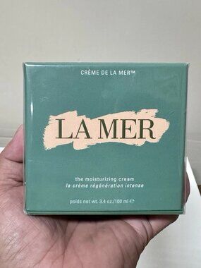 La Mer Crème de La Mer Moisturizing Cream 3.4 oz 100mL Authentic